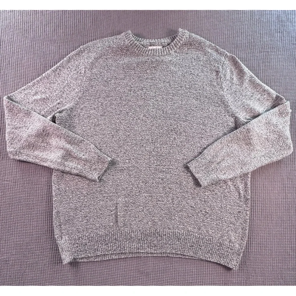 Croft & Barrow NWT XXL Mens Sweater Extra Soft Gray Crew Neck‎ Pullover Knitwear